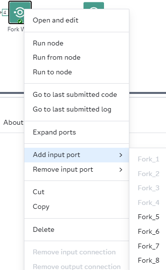 Add Input Port
